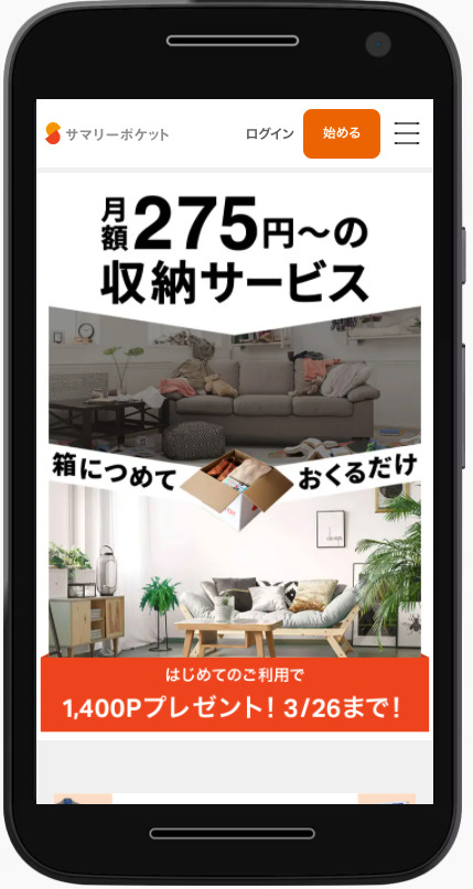 サマリーポケットとは
